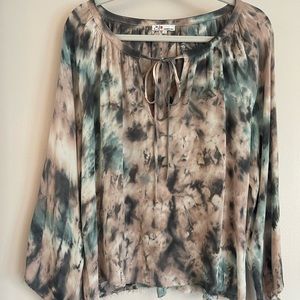 Michelle Jonas Flutter Sleeve Top